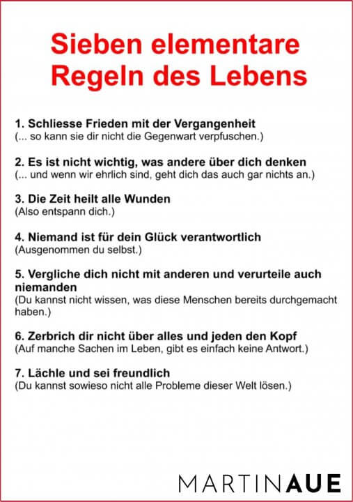 Sieben-Regeln